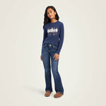 Ariat Fan Club Kids Long Sleeve Tee