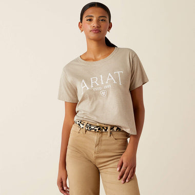 Serif Logo Boxy T-Shirt