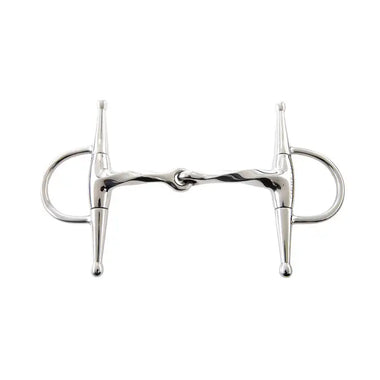Jointed Slow Twist Full Cheek Snaffle Bit