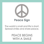 Peace Sign Pendant