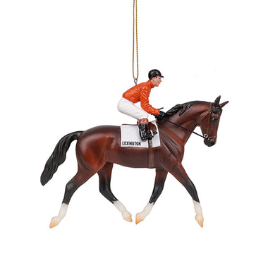 Breyer Horses 2025 Holiday Racehorse Ornament - Lexington