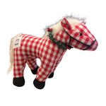 Plaid GiftCraft Horse