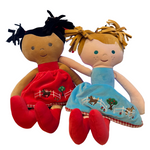 Bay and Raye Stuffed Dolls