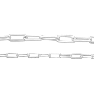 Oval Silver Chain