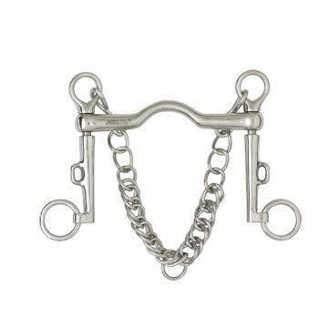 Weymouth Curb Bit With 8cm Sliding Cheeks