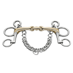 Dynamic RS Double Jointed Pelham Bit