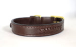 Braided Leather Dog Collar