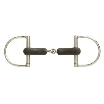 King Dee Rubber Jointed Mouth Bit