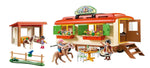 Playmobil Pony Shelter and Mobil Home