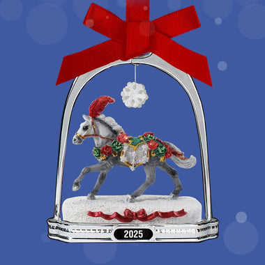 Christmas in Bloom | 2025 Stirrup Ornament