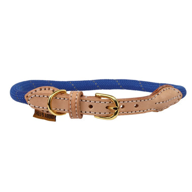 Digby and Fox Reflective Rope Dog Collar