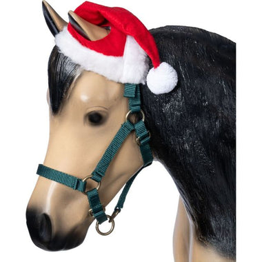 One Ear Santa Horse Hat