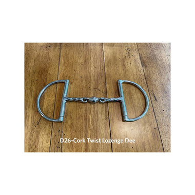 Cork Twist Lozenge Dee Ring