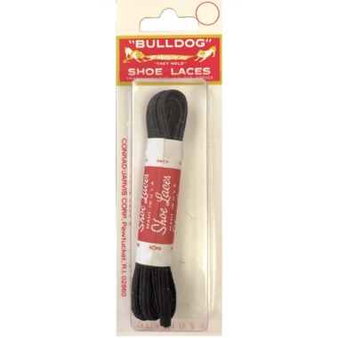 Black Bulldog Shoe Lace