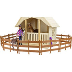 Breyer Freedom Horse Corral around Barn