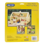 Breyer Traditional Hot Colored Nylon Halters Back Packaging