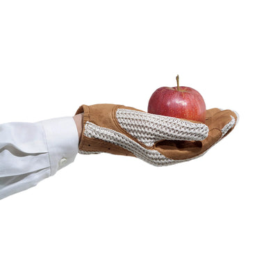 Horseshoe Crochet Riding Gloves