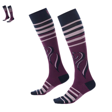 Horsetails Knee-Hi Tall Riding Socks