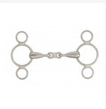 Pessoa 2-Ring French Mouth Elevator Gag Bit