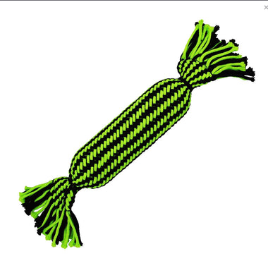 Jolly Pets Knot-N-Chew Tube Squeakerzz