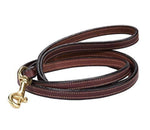 Tory Stitched Leash with Solid Brass Snap
