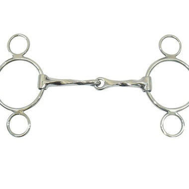 Twisted Mouth 2-Ring Gag Bit