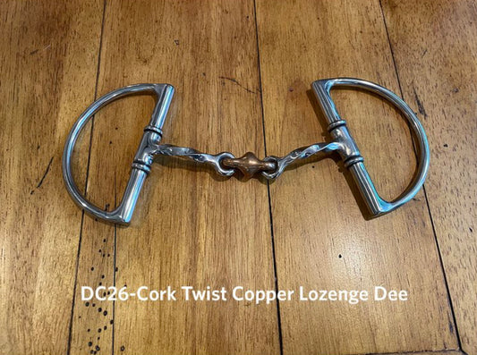 Anademi Cork Twist Copper Lozenge Dee Bit