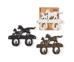 Horse and Colt Cast Iron Wall Hook