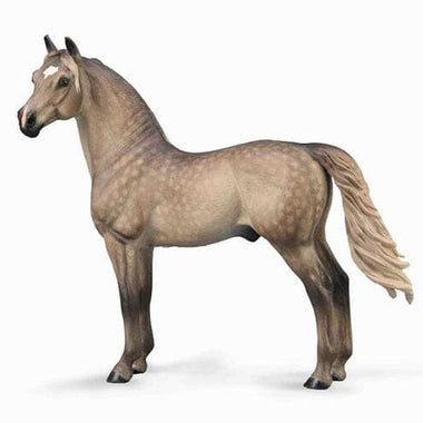 Breyer CollectA Morgan Stallion - Silver Grulla