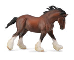 Breyer CollectA Bay Clydesdale Stallion