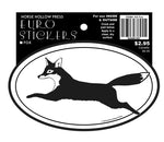 Euro Oval Sticker Decals