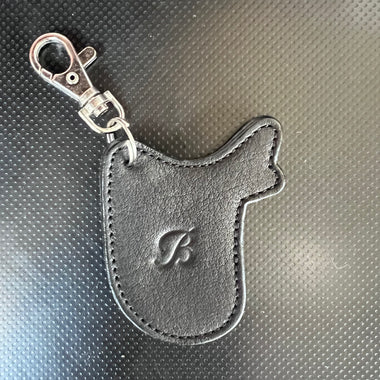 Dressage Saddle Keychain