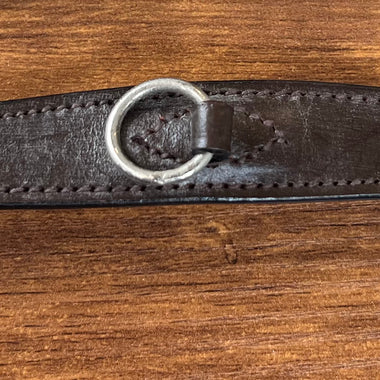 Leathered Curb Chain