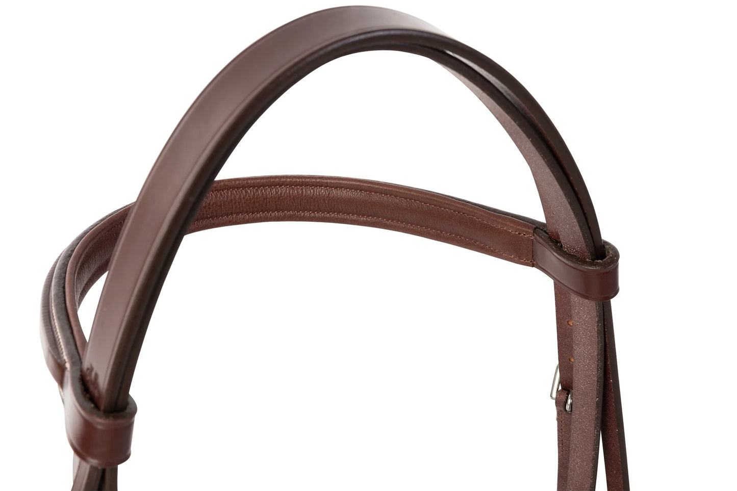 Sedgwick Fancy Stitched Leather Padded Bridle with Reins