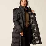 Norfolk Long Puffa Unzipped
