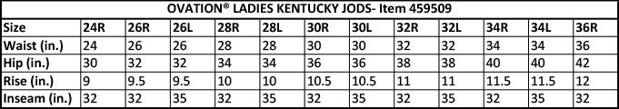 EuroWeave™ Ladies Kentucky Jod