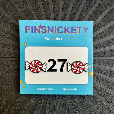 Peppermint Number Pins