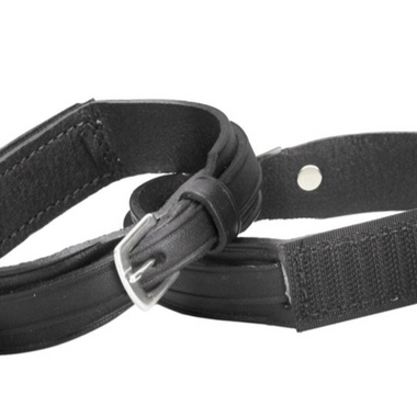 Easy Jodphur Garters With Hook and Loop Closures