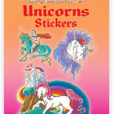 Glitter Unicorns Stickers