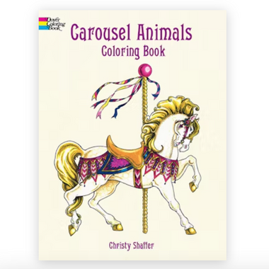 Carousel Animals Coloring Book
