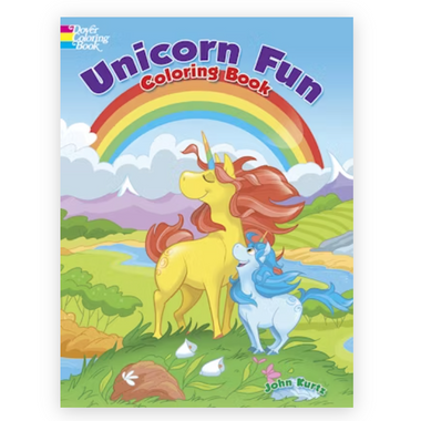 Unicorn Fun Coloring Book