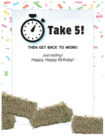 "Happy Birthday to the Best Horse Husband" Birthday Card