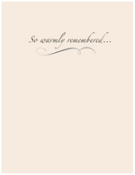 Donkey "With much sympathy" Sympathy Card