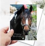 "Sending Good Luck your way" Birthday Card