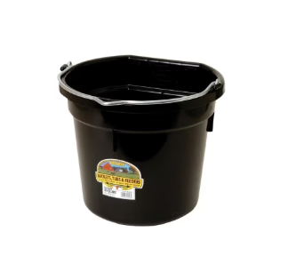 Little Giant Duraflex Plastic Flat Back Bucket
