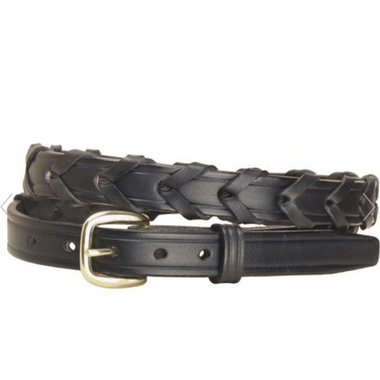 Kids Laced Leather Rein Belt