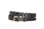 Kids Laced Leather Rein Belt