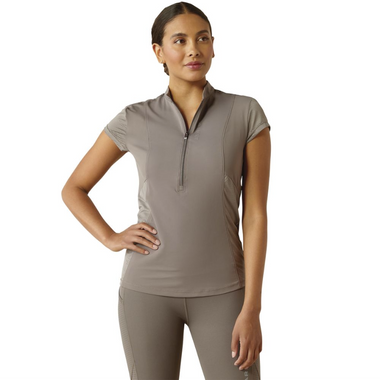 Breathe 1/2 Zip Cap Sleeve Base Layer