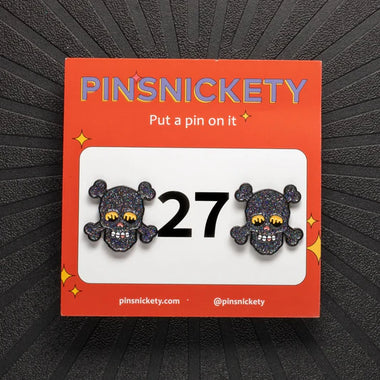 Skull Number Pins