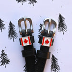 Canadian Flag Spur Straps